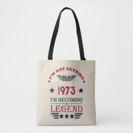 Personalisierten fünfzig Vintagen 50. Geburtstagsp Tasche