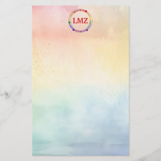 🏳️ ‍ 🌈 Personalisierten Gay Pride Geometrische � Briefpapier