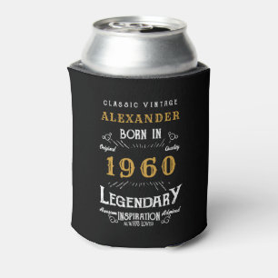 Personalisierten Geburtstag 1960 Fügen Sie Ihren Dosenkühler