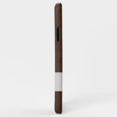 Personalisierten Imitat Braunleder Case-Mate iPhone Hülle (Hinten/Rechts)