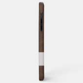 Personalisierten Imitat Braunleder Case-Mate iPhone Hülle (Hinten/Links)