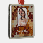 Personalisierten Imitat Holzspäne Ornament Aus Metall (Rechts)