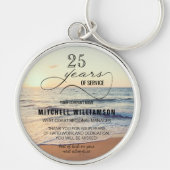 Personalisierten Jahre Dienstalter Schlüsselanhänger (Vorne)