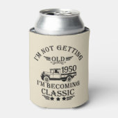 Personalisierten Vintagen 75. Geburtstag Dosenkühler (Kanne Vorderseite)