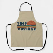 Personalisierten Vintagen 75. Geburtstag Schürze (Vorderseite)