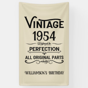 Personalisierten Vintagen Geburtstagsgeschenke sch Banner