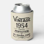 Personalisierten Vintagen Geburtstagsgeschenke sch Dosenkühler (Kanne Vorderseite)