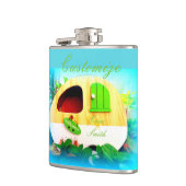 personalisierten winzige Casa Thunder_Cove Flachmann (Links)