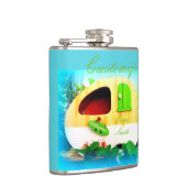 personalisierten winzige Casa Thunder_Cove Flachmann (Rechts)