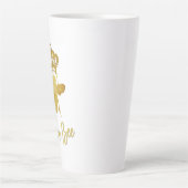 Personalisierten ZAHLEN Milchtasse (Vorderseite)