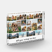 Personalisierter 16 Foto-Block für Fotomaterial Fotoblock (Links)