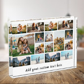 Personalisierter 16 Foto-Block für Fotomaterial Fotoblock