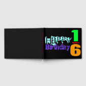 Personalisierter 16. Geburtstag POP HCGB Gästebuch (Voll)