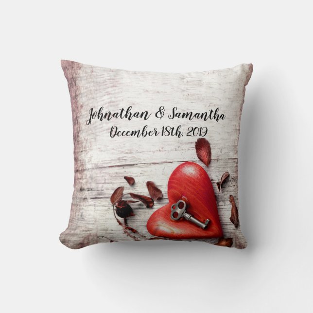 Personalisierter 16"x16" Schraubenkissenlängenschl Kissen (Vorderseite)