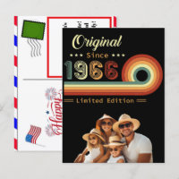 Personalisierter 1966 Sechzigster Geburtstag, 4. J
