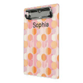 Personalisierter 2025-Planer mit weichen Pastellfa Mini Klemmbrett (Gewinkelt2)