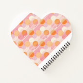 Personalisierter 2025-Planer mit weichen Pastellfa Notizblock (Rückseite)