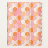 Personalisierter 2025-Planer mit weichen Pastellfa Planer (Rückseite)