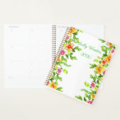 Personalisierter 2026 Floral Planner Planer (Anzeige)