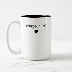 Personalisierter 20. Geburtstag Zweifarbige Tasse