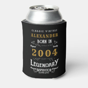 Personalisierter 21. Geburtstag Name Jahr Legendär Dosenkühler
