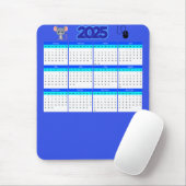 Personalisierter 2-Foto-Portraitkalender Mousepad (Mit Mouse)