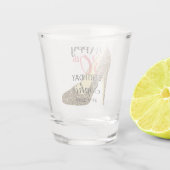 Personalisierter 30. Geburtstag Schnapsglas (Rückseite)