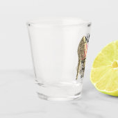 Personalisierter 30. Geburtstag Schnapsglas (Links)