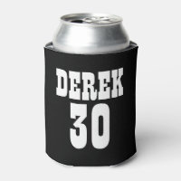 Personalisierter 30. Geburtstag Schwarz-weiß