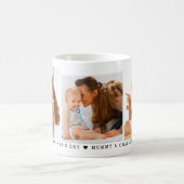 Personalisierter 3-Foto-Erster-Muttertag Kaffeetasse (Mittel)