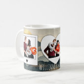 Personalisierter 3-Foto-Mug mit individuellem Text Kaffeetasse (Vorderseite Links)