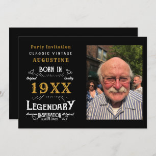 Personalisierter 40. Geburtstag Einladung