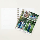 Personalisierter 4-Image-Familienplaner Planer (Anzeige)