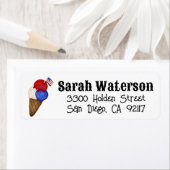 Personalisierter 4. Juli Eiscreme (Insitu)