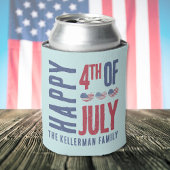 Personalisierter 4. Juli Patriotische amerikanisch Dosenkühler