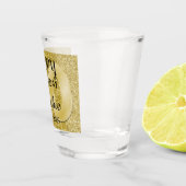 Personalisierter 50. Geburtstag Schnapsglas (Rechts)