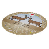 Personalisierter 50. Hochzeits-Jahrestag, Dollar Schneidebrett (Ecke)