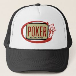Personalisierter 52-Card-Poker LIFE Custom Trucker Truckerkappe