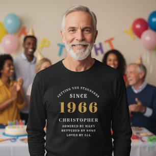 Personalisierter 60. Geburtstag 1966 Name hinzufüg T-Shirt