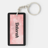 Personalisierter 60. Geburtstag Akryllischer Schlü Schlüsselanhänger (Rückseite)