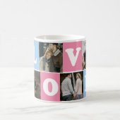Personalisierter 6-Foto-Collage-Becher - individue Kaffeetasse (Mittel)