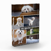 Personalisierter 6 Foto-Collagen-Text-Foto-Block Fotoblock (Links)