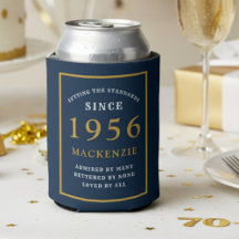 Personalisierter 70. Geburtstag 1956 Elegantes Bla