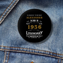 Personalisierter 70. Geburtstag Geboren 1956 Vinta