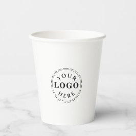 Personalisierter 8oz Paper Cup ohne Lid für Verans Pappbecher