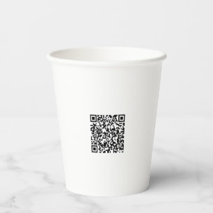 Personalisierter 8oz Paper Cup ohne Lid für Verans Pappbecher