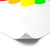 PERSONALISIERTER 90. GEBURTSTAG POSTER (Ecke)