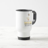 Personalisierter 911-Dispatcher-Gans mit Headset Reisebecher (VorderseiteRechts)