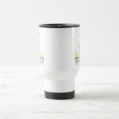 Personalisierter 911-Dispatcher-Gans mit Headset Reisebecher (Mittel)