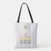 Personalisierter 911-Dispatcher-Gans mit Headset Tasche (Rückseite)
